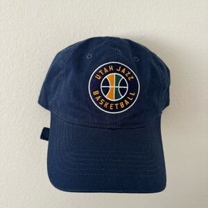 NEW UTAH JAZZ BASKETBALL NAVY BLUE DAD HAT OS